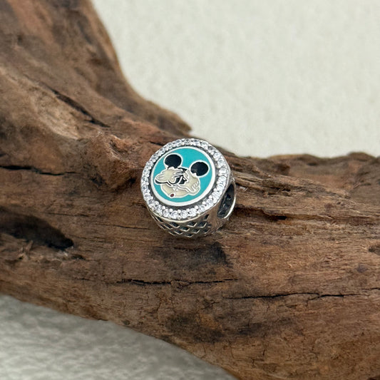 Disney Mickey Mouse Exclusive Bead Charm S925 Silver for Pandora Bracelet