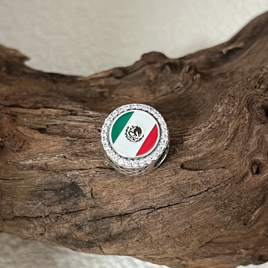 Mexico Flag Exclusive City Bead Charm for Pandora Bracelet