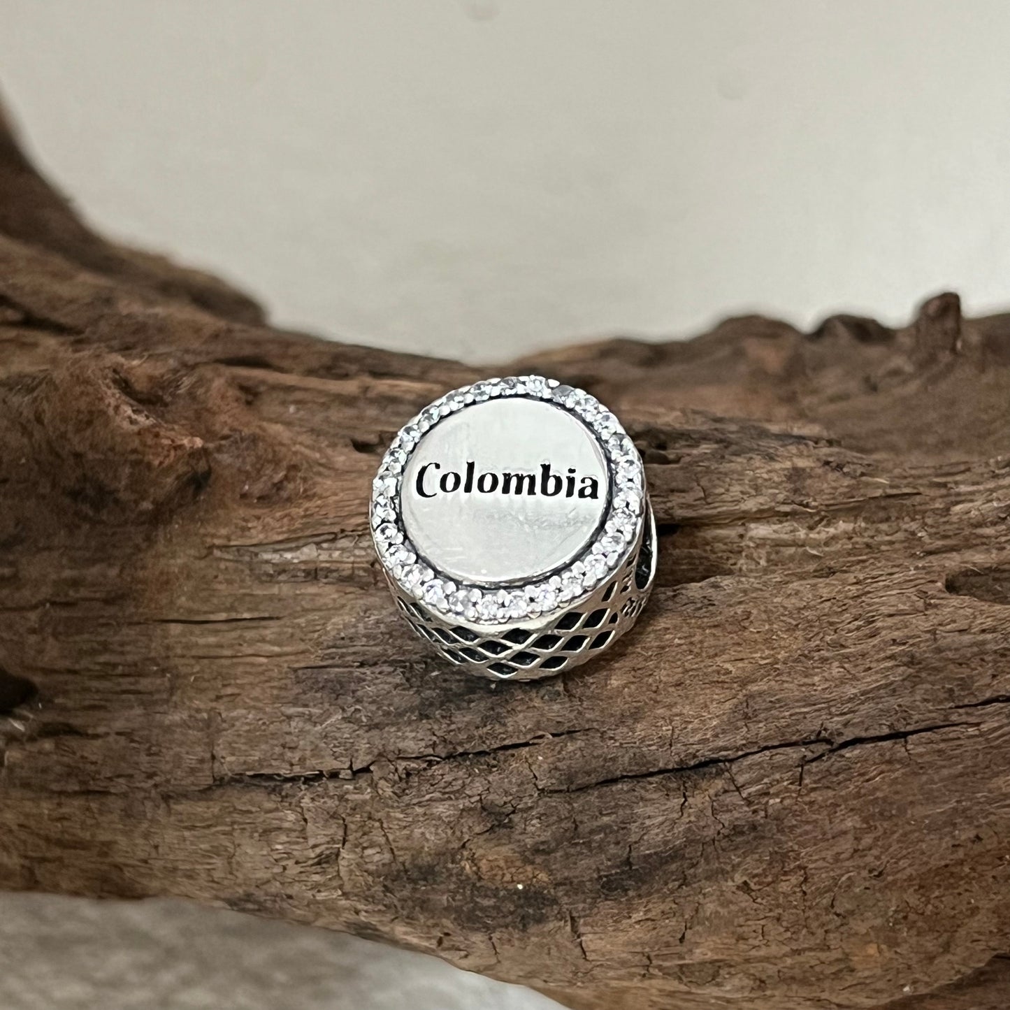 Colombia Flag Exclusive Bead Charm for Pandora Bracelet