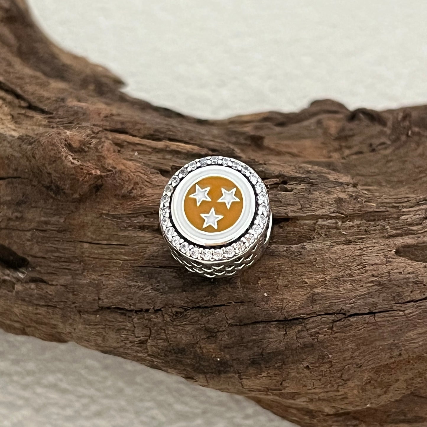 Tennessee Flag Exclusive Bead Charm for Pandora Bracelet