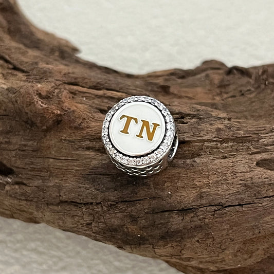 Tennessee Flag Exclusive Bead Charm for Pandora Bracelet