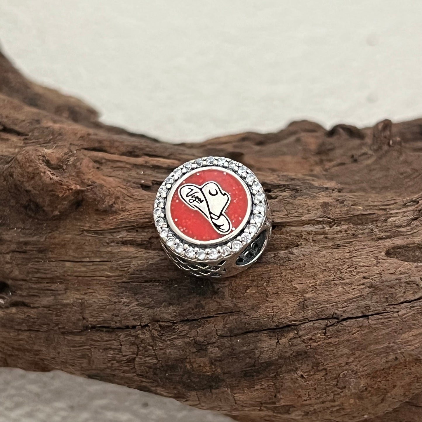 Cowboy Up Vegas 2023 Exclusive Bead Charm for Pandora Bracelet