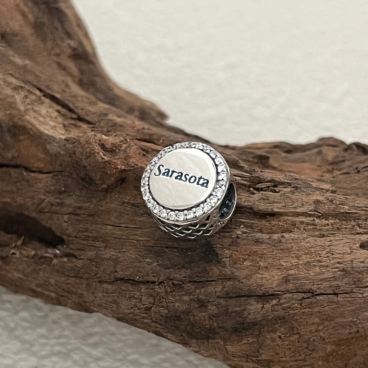 Sarasota Florida Exclusive Bead Charm for Pandora Bracelet