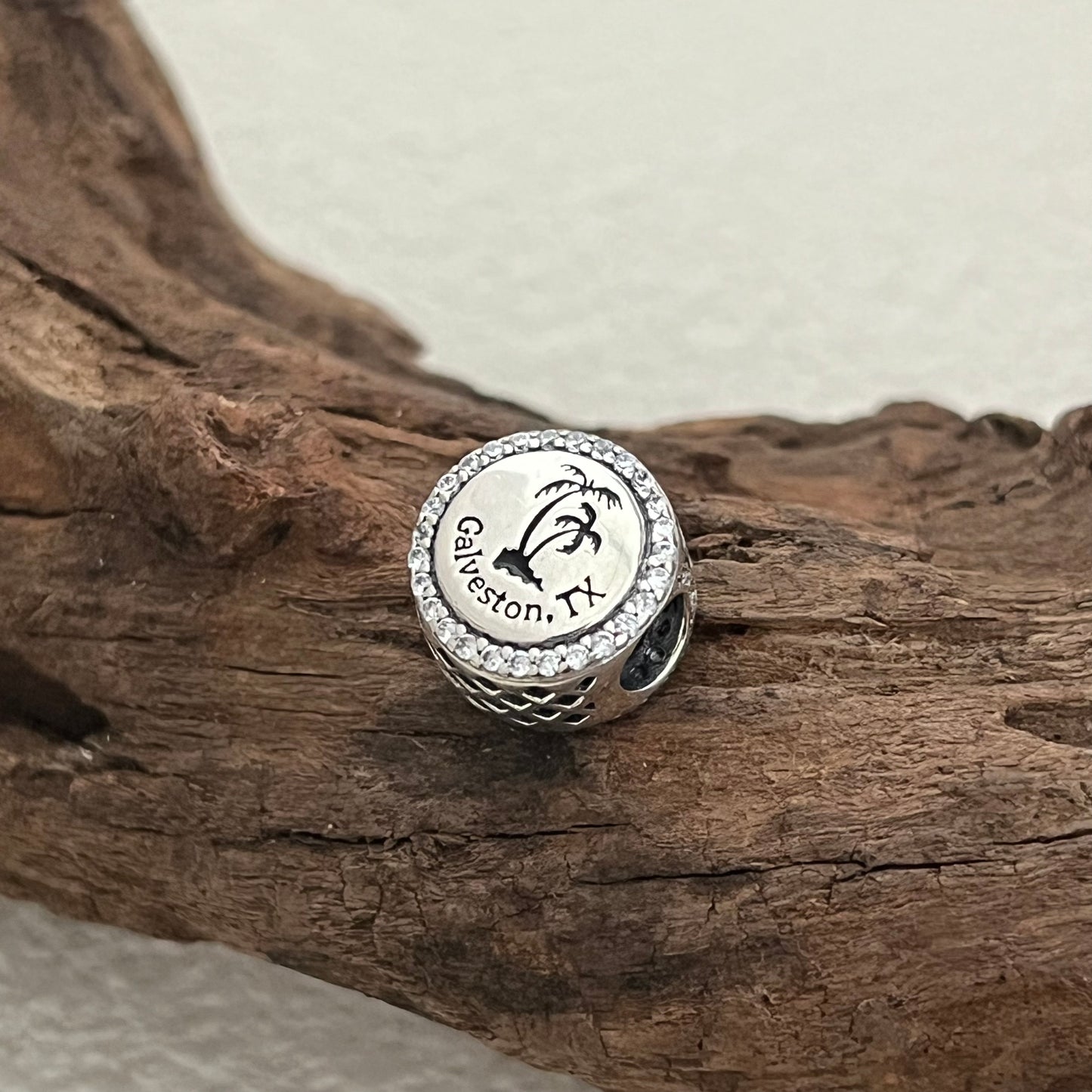 Galveston, TX Exclusive Bead Charm for Pandora Bracelet