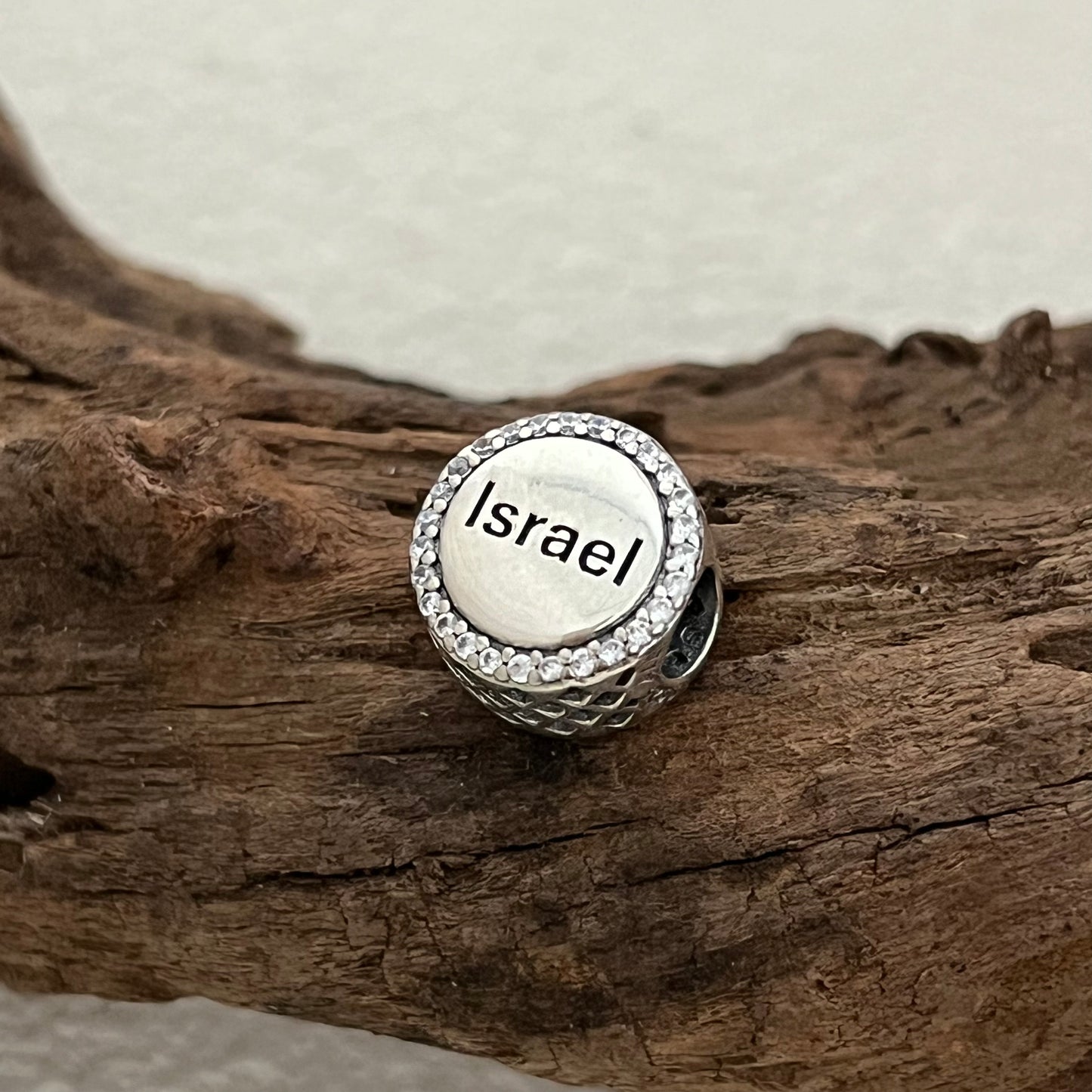 Israel Flag Exclusive Bead Charm for Pandora Bracelet