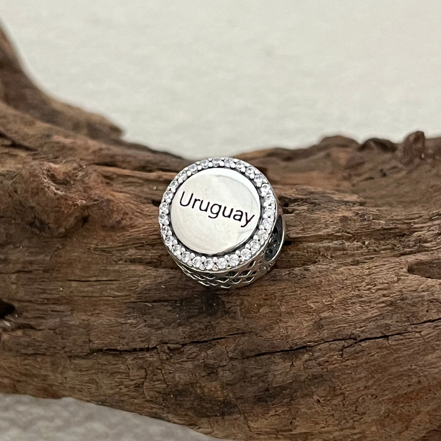 Uruguay Exclusive Bead Charm for Pandora Bracelet