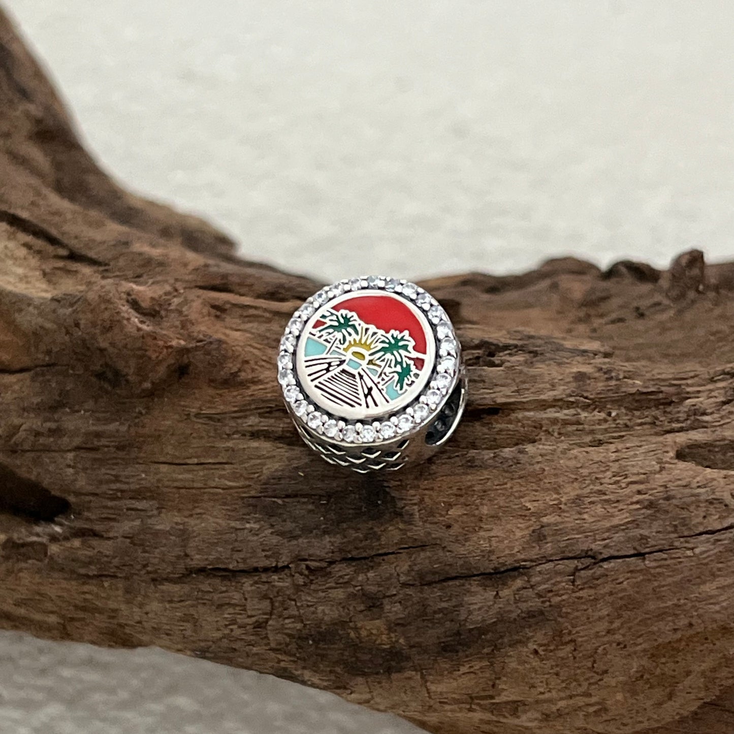 California Beach Exclusive Bead Charm for Pandora Bracelet