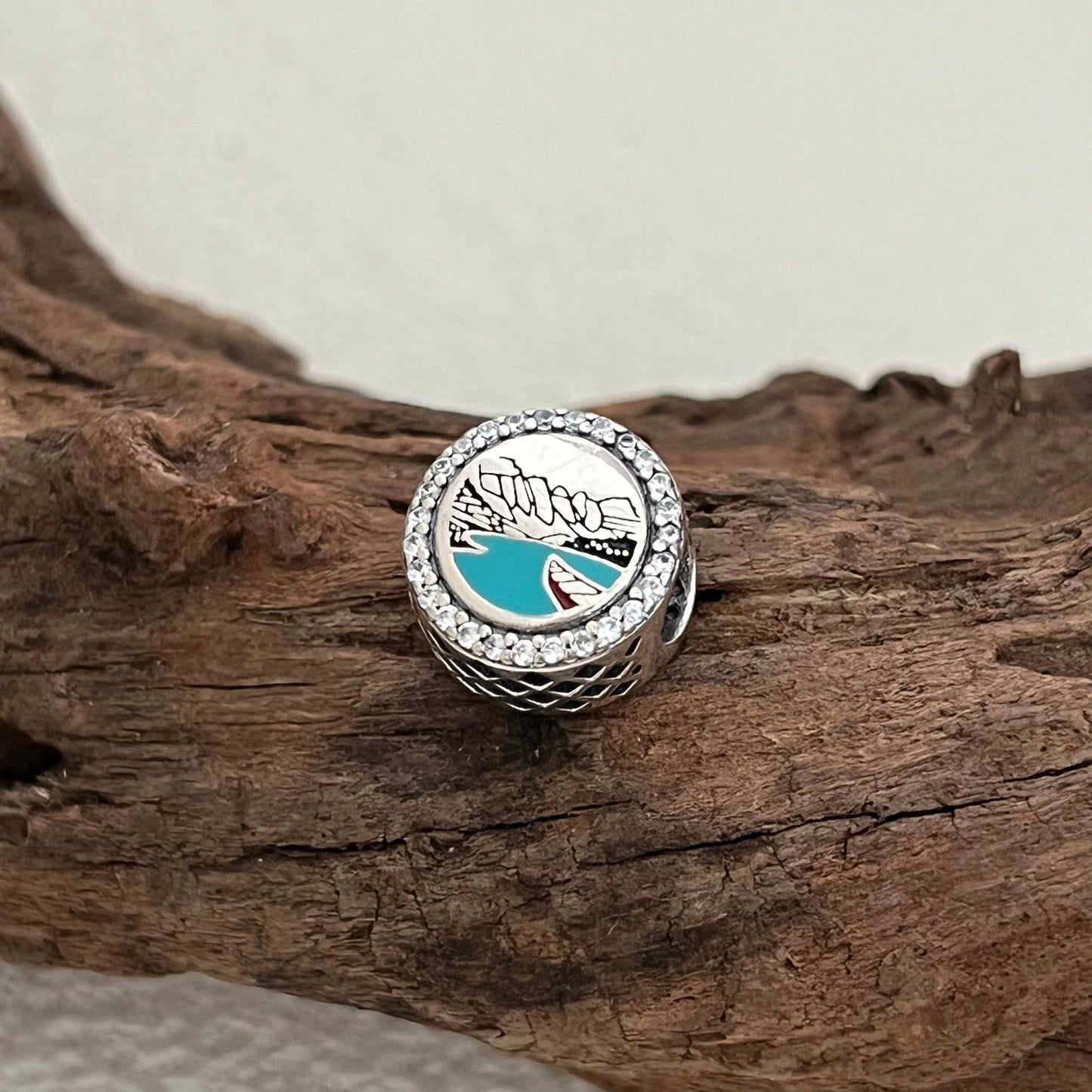 Moraine Lake Banff National Park Exclusive Bead Charm for Pandora Bracelet