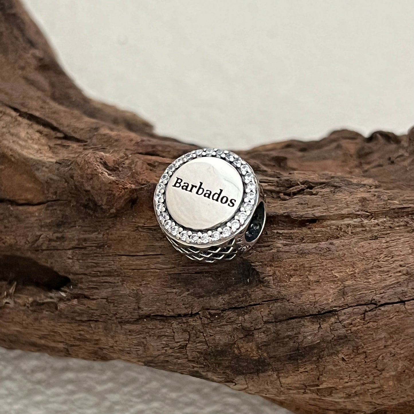 Barbados Flag Exclusive Bead Charm for Pandora Bracelet