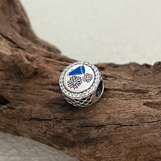 Cheerleader Go Team Exclusive Bead Charm for Pandora Bracelet