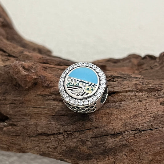 Pandora Emerald Isle, North Carolina Travel Exclusive Bead Charm for Pandora Bracelet