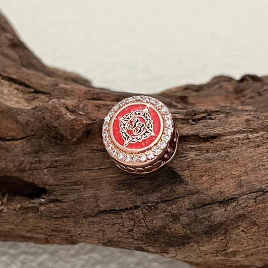 Pandora Club 33 Exclusive Bead Charm Rose Gold Plating for Pandora Bracelet