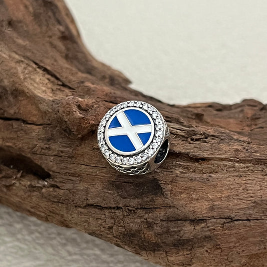 Pandora Scotland Flag Exclusive Bead Charm for Pandora Bracelet