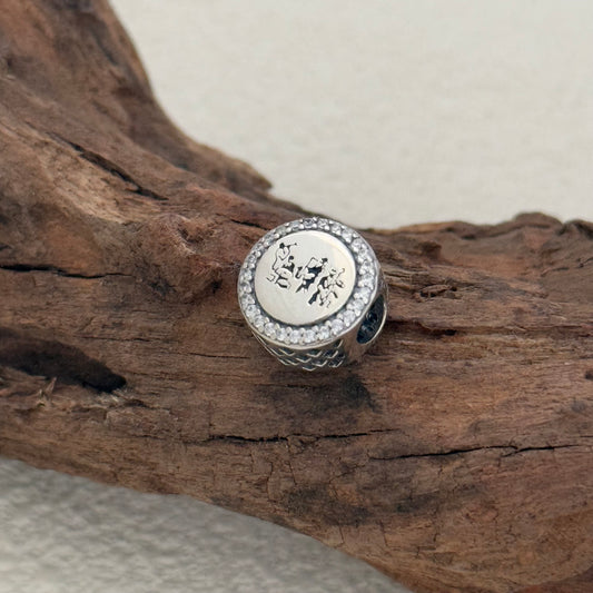 New Orleans Band Exclusive Bead Charm S925 Silver for Pandora Bracelet