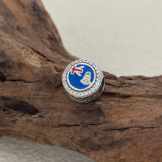 Cayman Islands Flag Exclusive Bead Charm S925 Silver for Pandora Bracelet