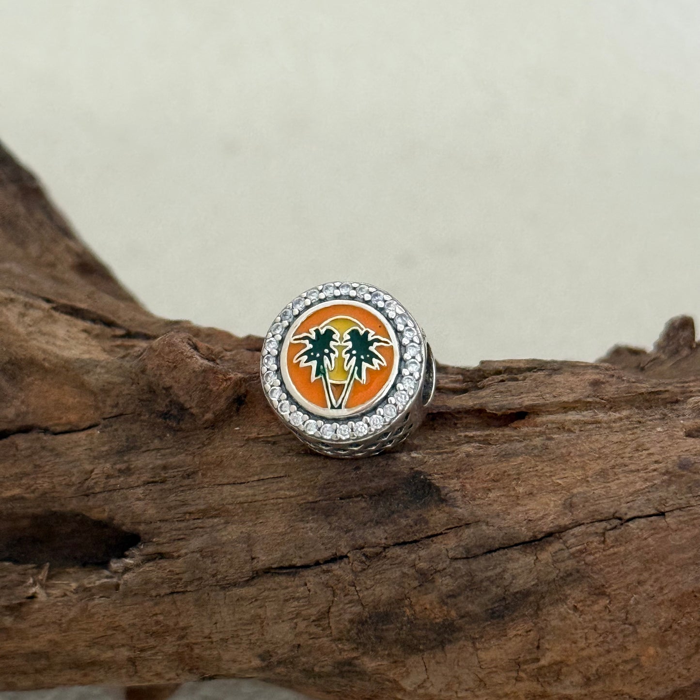 Florida Beach Exclusive Bead Charm S925 Silver for Pandora Bracelet