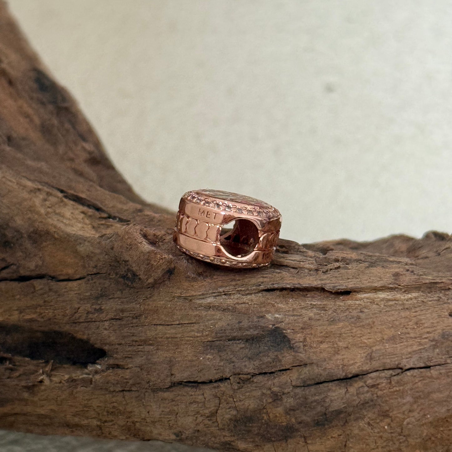 Virgen De Guadalupe Exclusive Bead Charm Rose Gold Plated for Pandora Bracelet