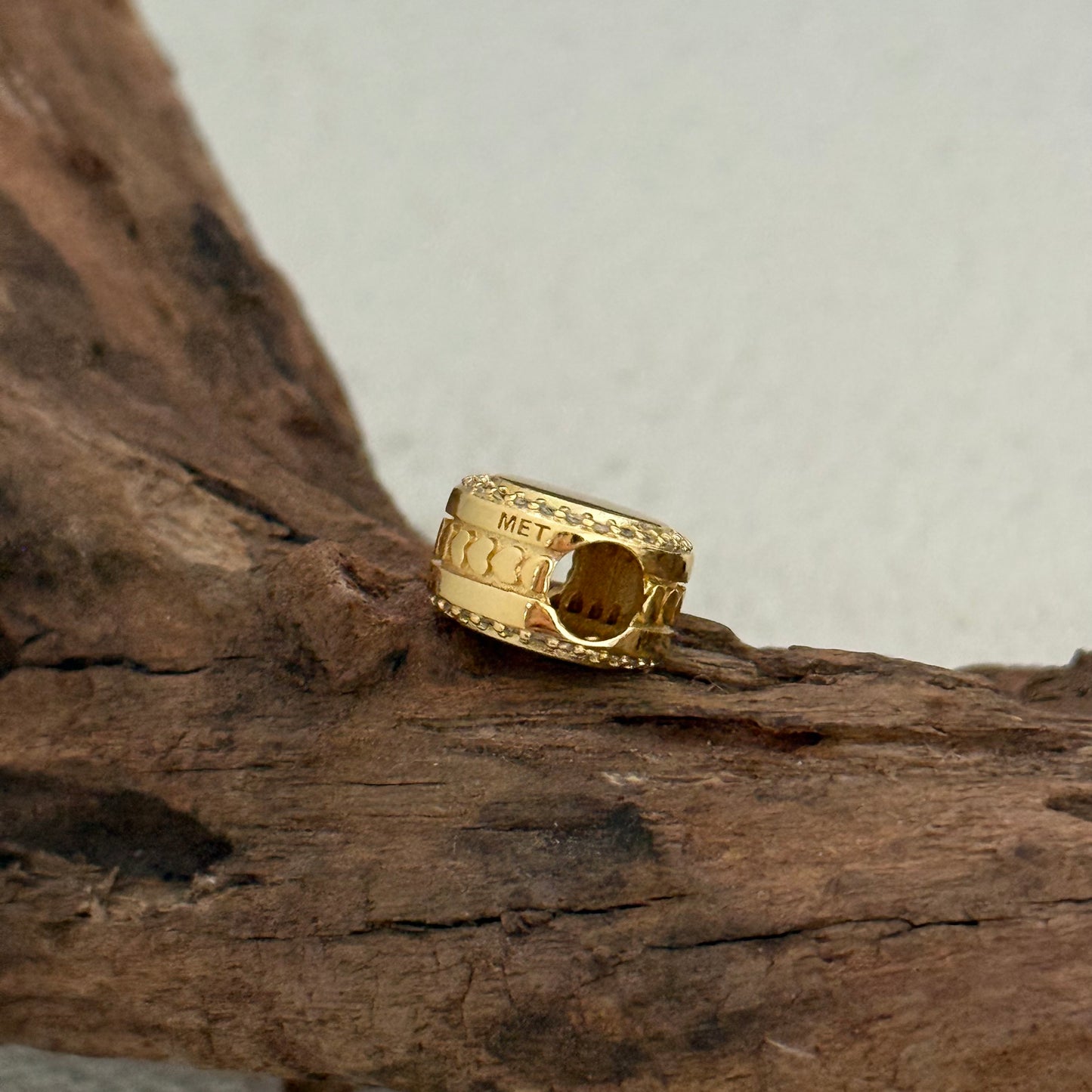 Gold Star Soccer Ball World Cup Exclusive Dangle Charm for Pandora Bracelet- Gold plating