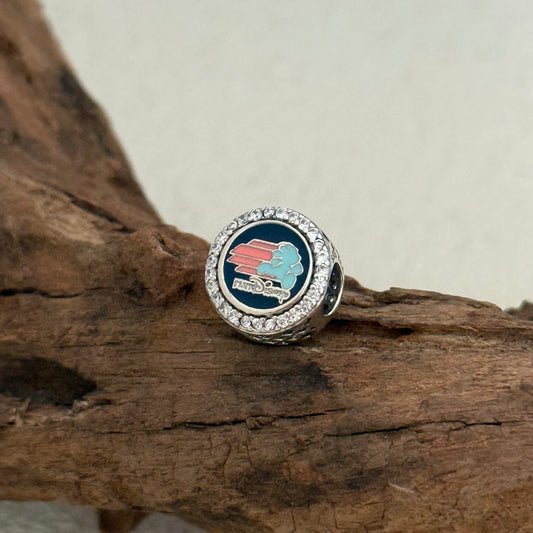 Run Disney Every mile is magic Exclusive Bead Charm for Pandora Bracelet