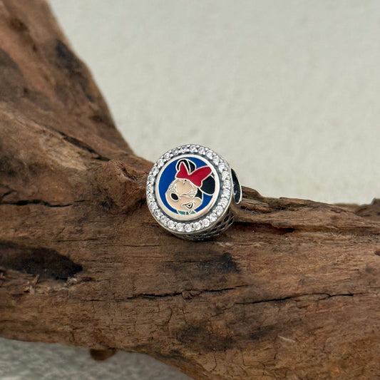 Disneyland Hotel Exclusive Bead Sterling Silver Charm for Pandora Bracelet