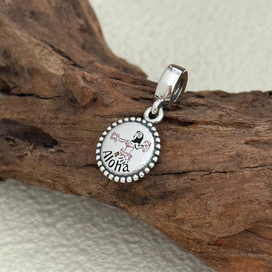 Hawaii Aloha Exclusive Dangle Charm Pendant for Pandora Bracelet