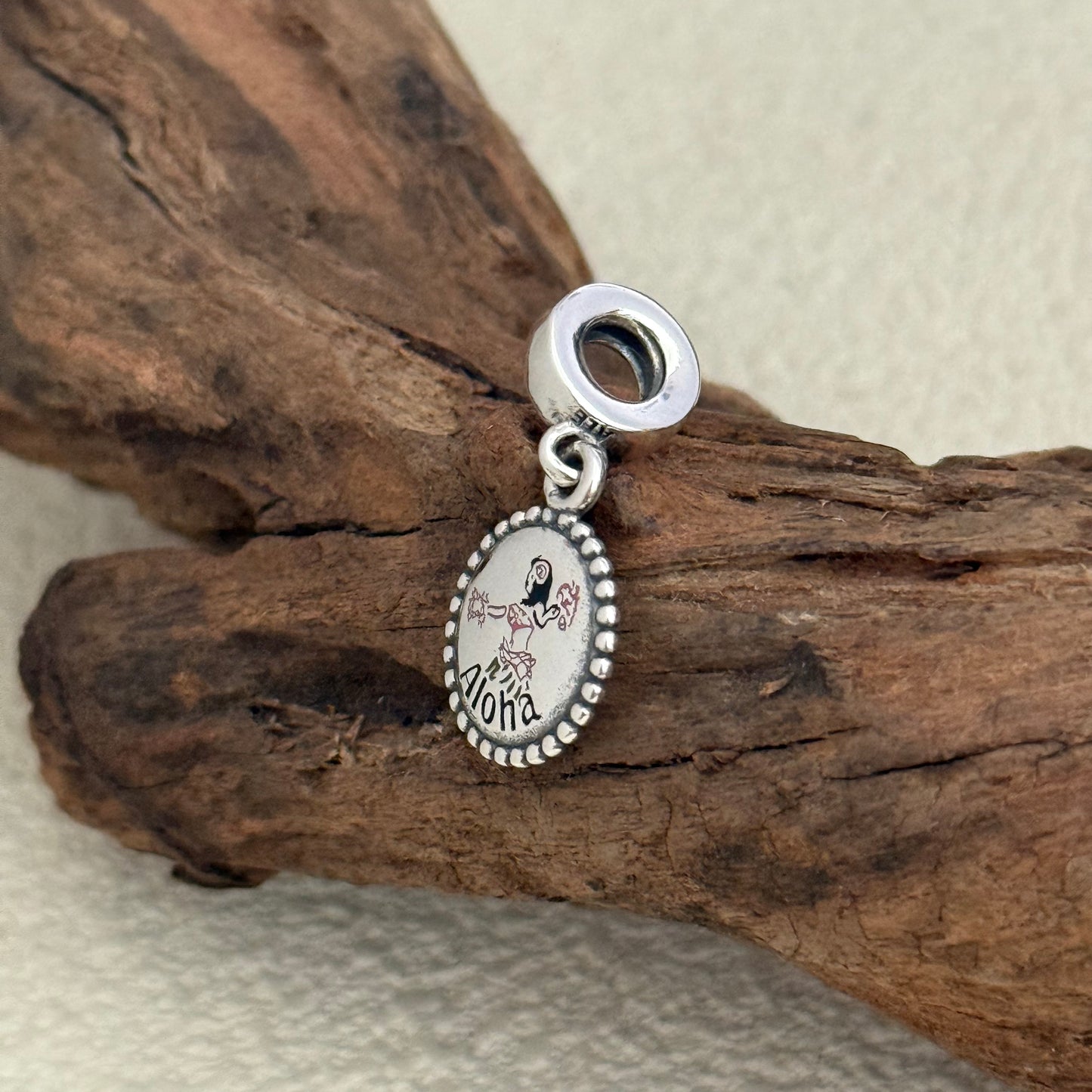 Hawaii Aloha Exclusive Dangle Charm Pendant for Pandora Bracelet