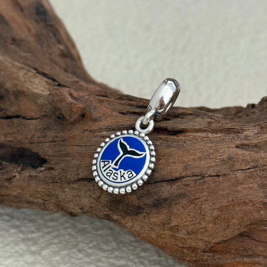 Alaska tail Exclusive Dangle Charm Pendant for Pandora Bracelet