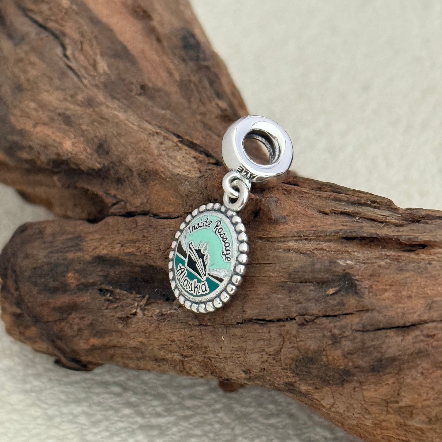 Alaska Inside Passage Exclusive Dangle Charm Pendant for Pandora Bracelet