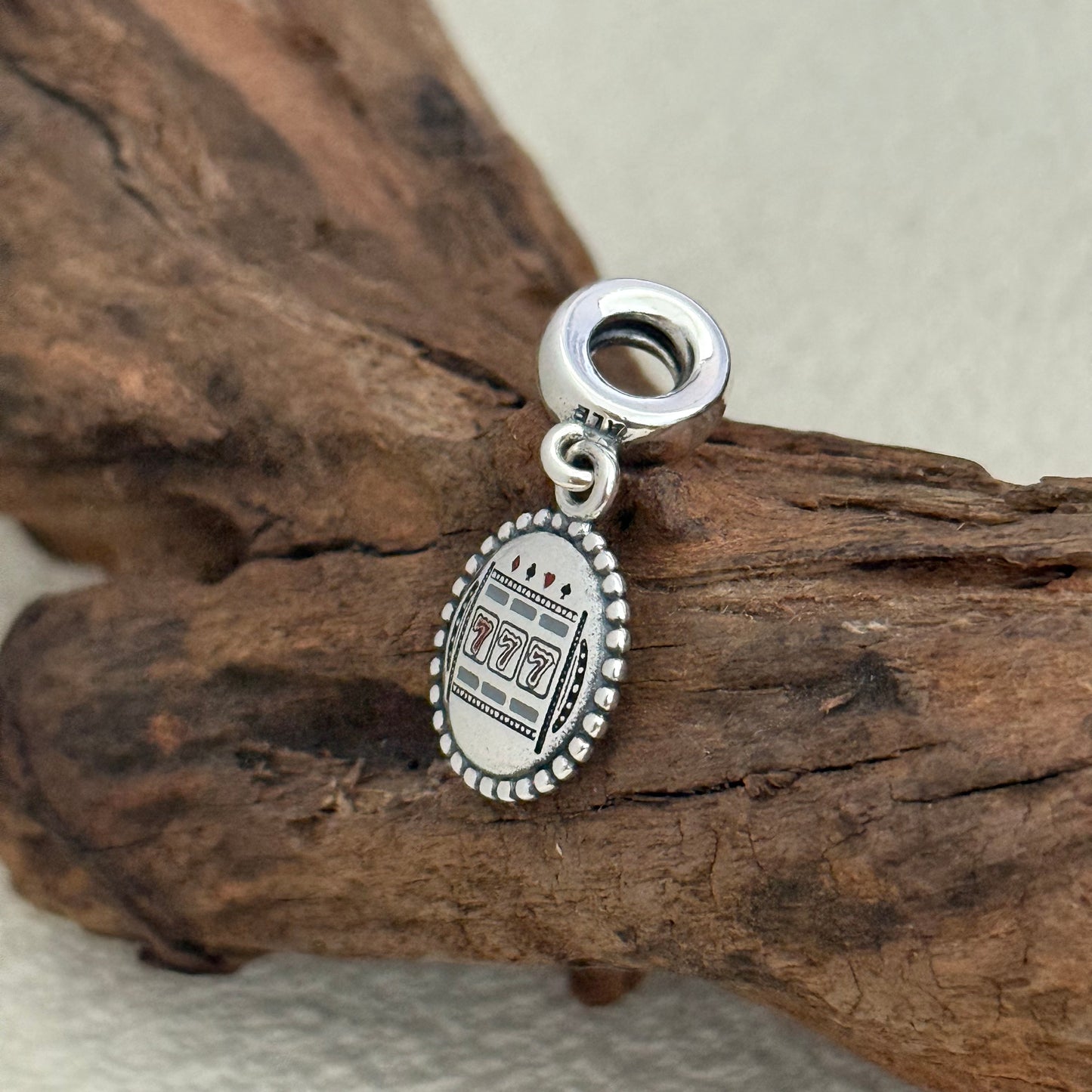 Las Vegas Slot Machine Exclusive Dangle Charm Pendant for Pandora Bracelet