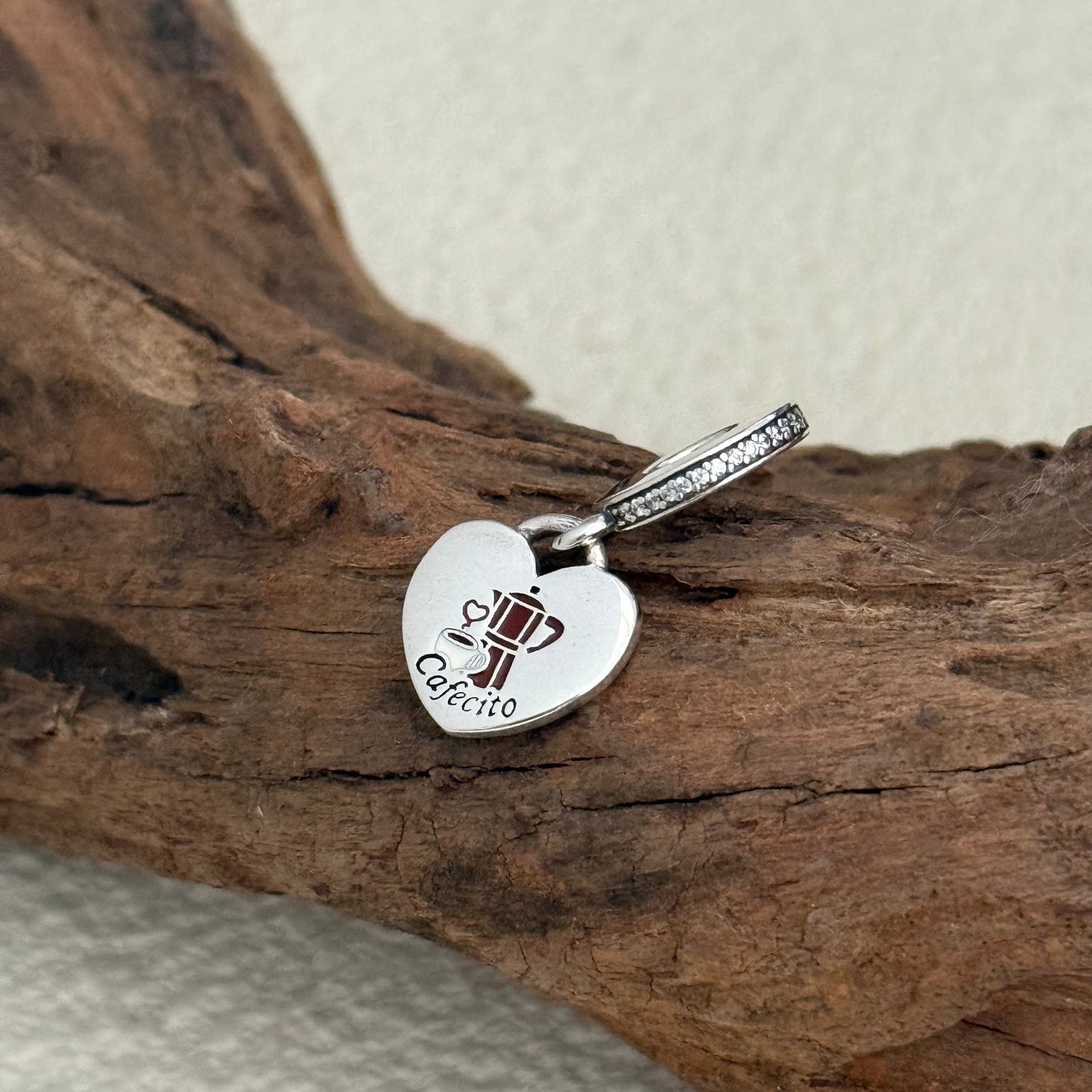 Cafecito Exclusive Dangle Charm Pendant for Pandora Bracelet