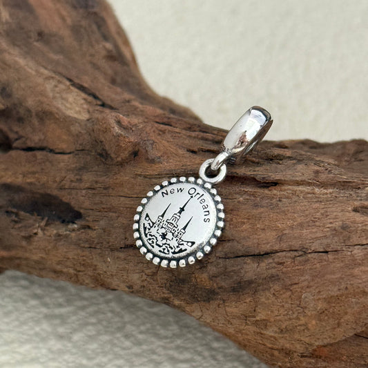 New Orleans Exclusive Dangle Charm Pendant for Pandora Bracelet