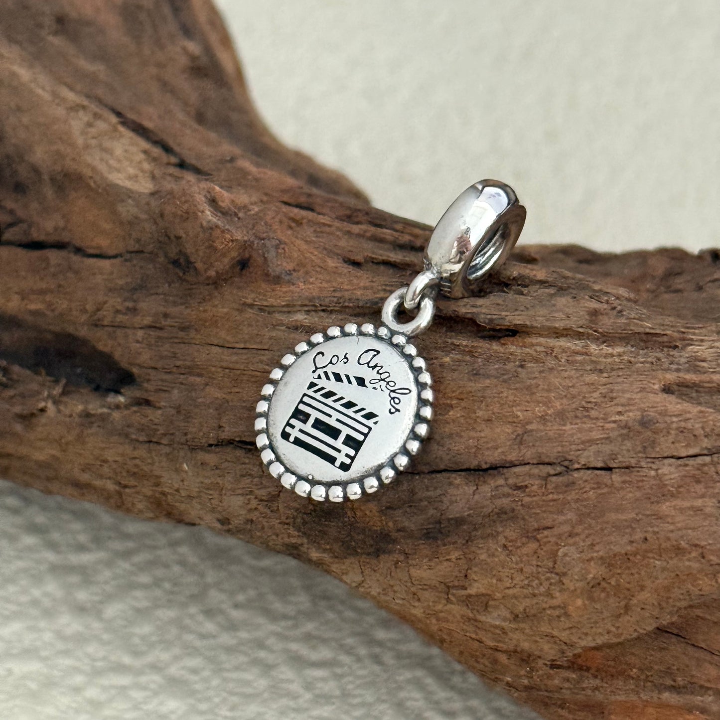 Los Angeles Movie Clapper Board Exclusive Dangle Charm Pendant for Pandora Bracelet