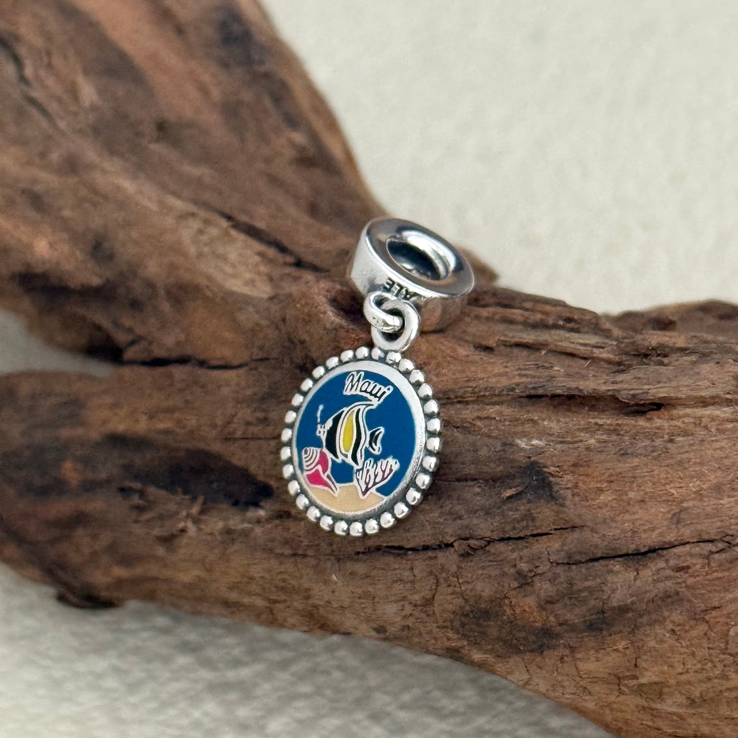 Hawaii Maui underwater world Exclusive Dangle Charm Pendant for Pandora Bracelet