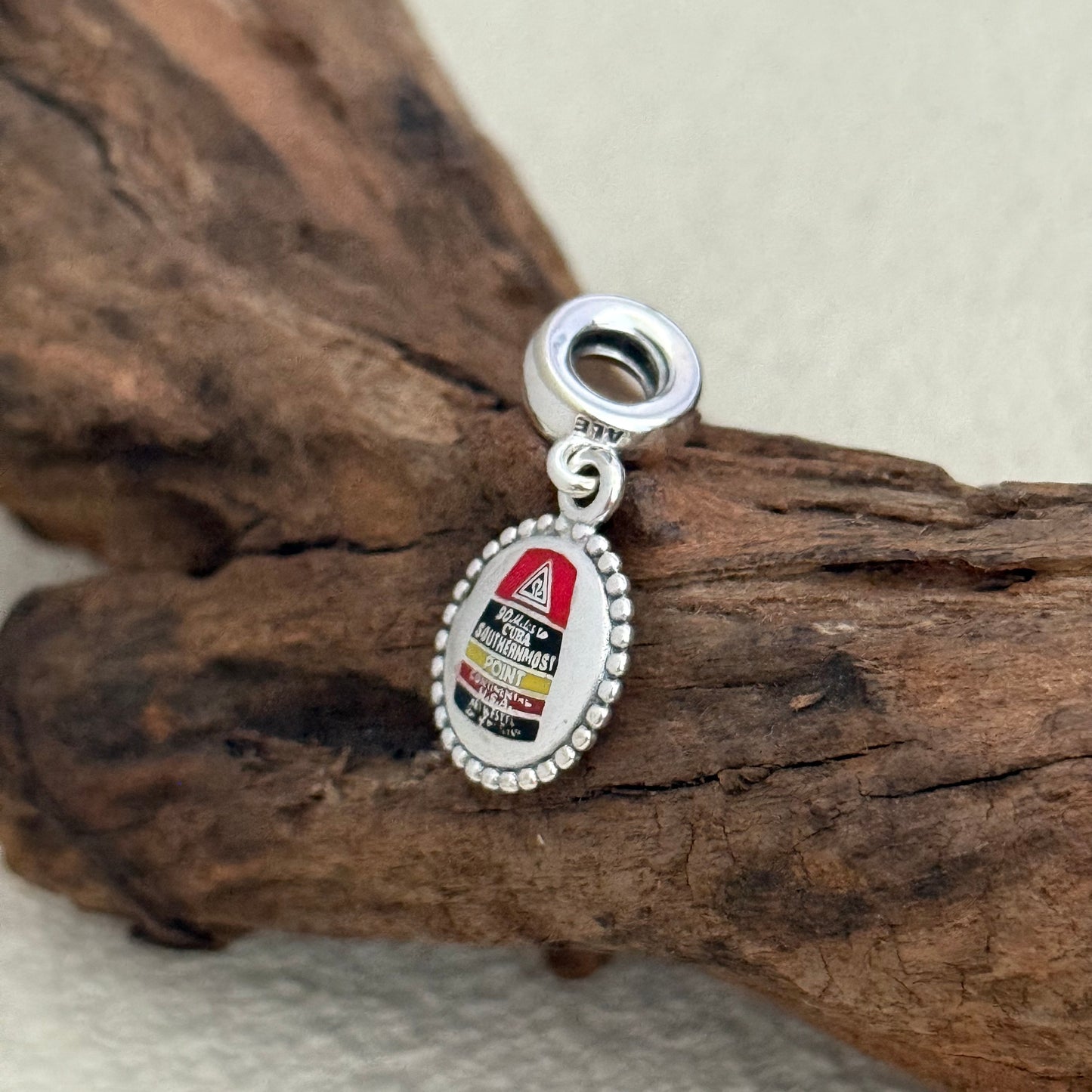 Florida Key West Buoy Exclusive Dangle Charm Pendant for Pandora Bracelet
