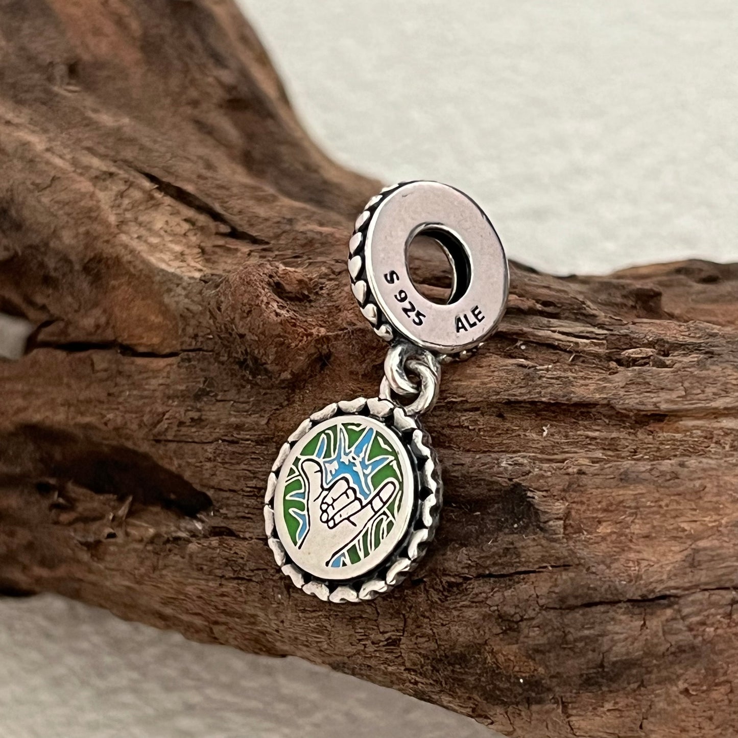 Aloha Hawaii Travel Exclusive Dangle Charm for Pandora Bracelet