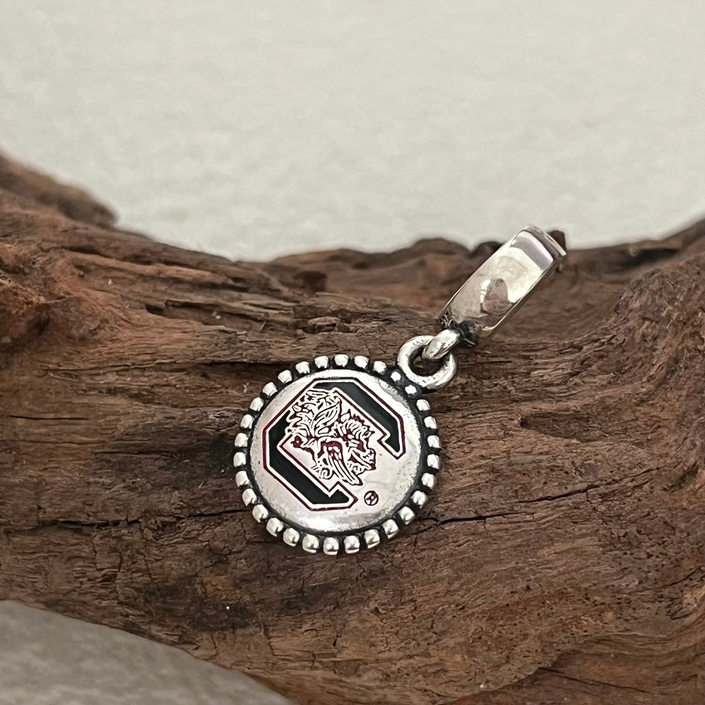 South Carolina Gamecocks Exclusive Dangle Charm for Pandora Bracelet