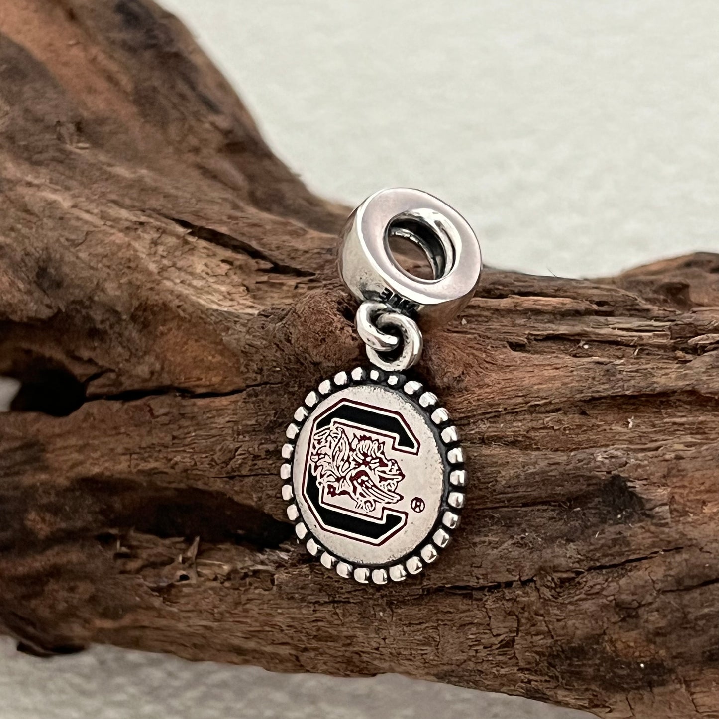 South Carolina Gamecocks Exclusive Dangle Charm for Pandora Bracelet