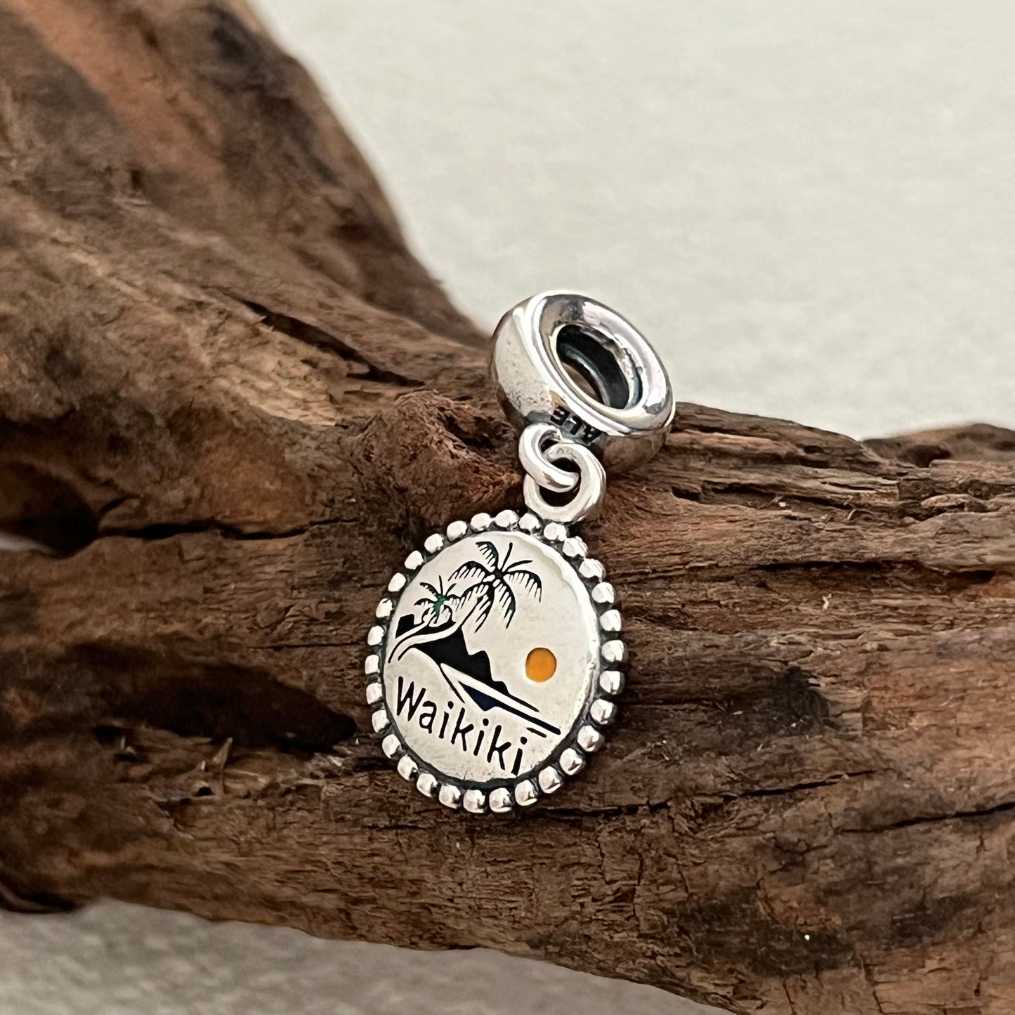 Waikiki Beach Exclusive Dangle Charm for Pandora Bracelet