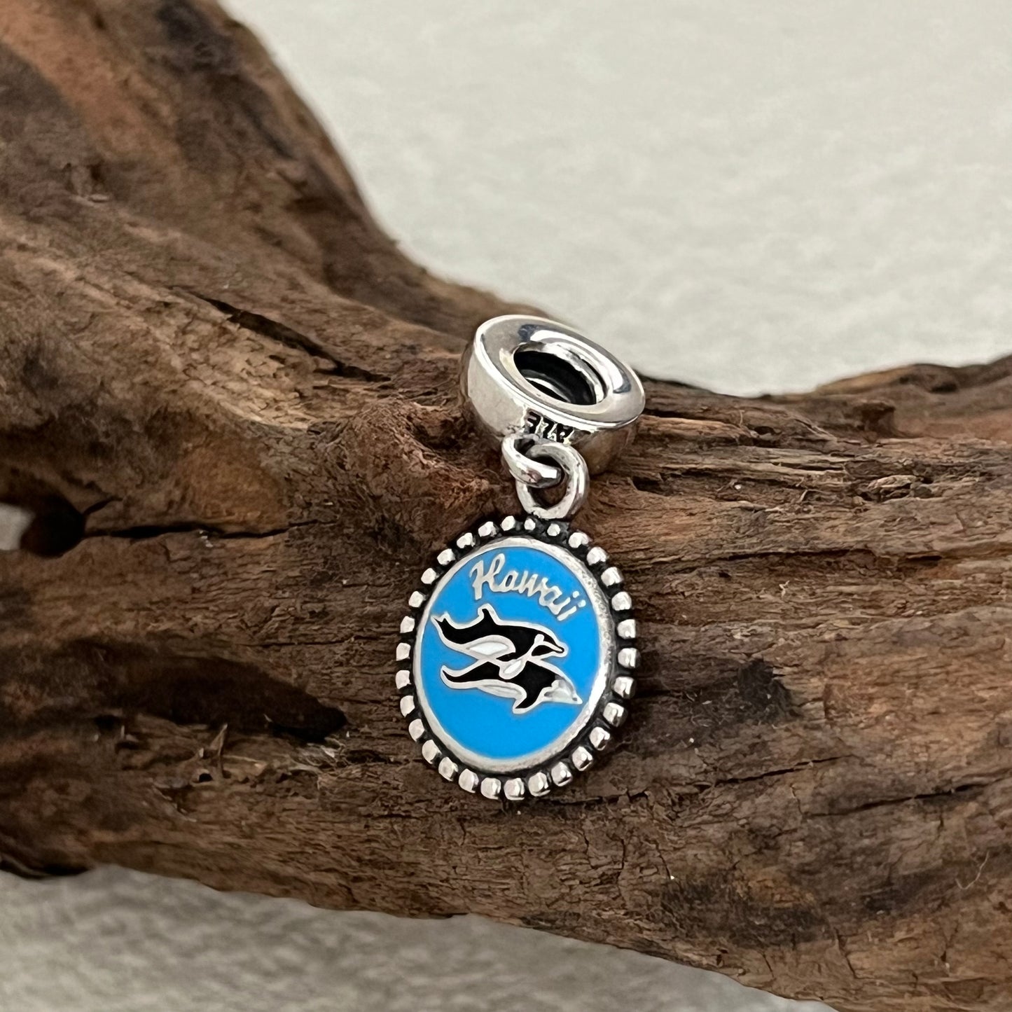 Hawaii Dolphins Exclusive Dangle Charm for Pandora Bracelet