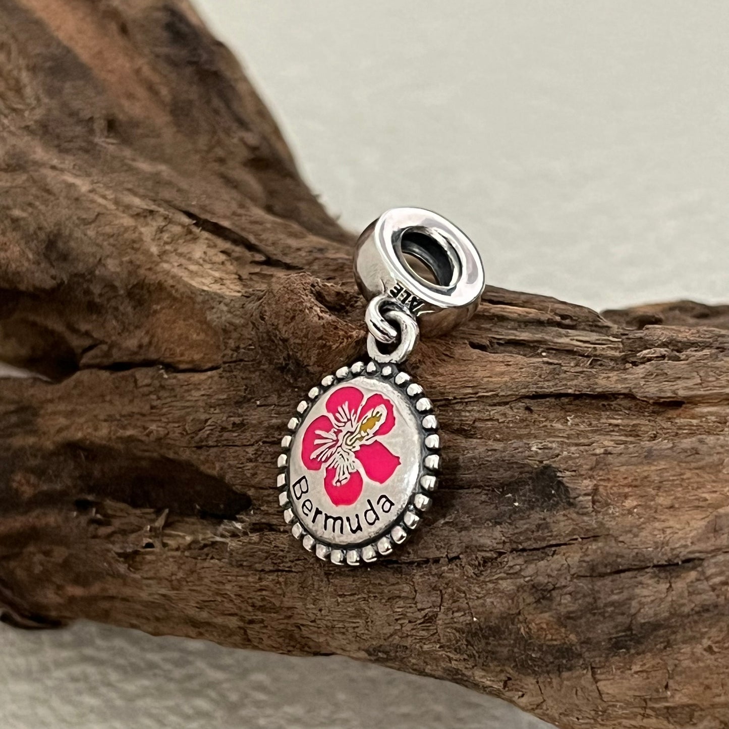 Bermuda Flower Exclusive Dangle Charm for Pandora Bracelet