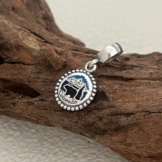 Colorado Mountain Exclusive Dangle Charm Pendant for Pandora Bracelet