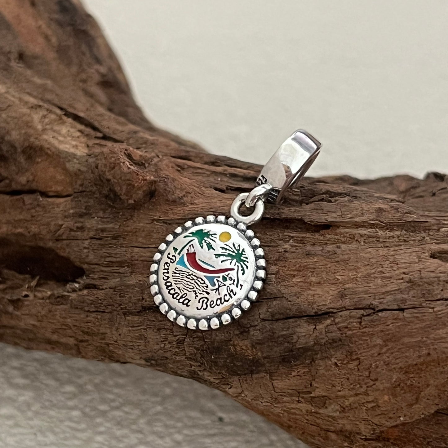 Pensacola Beach Exclusive Dangle Charm Pendant for Pandora Bracelet