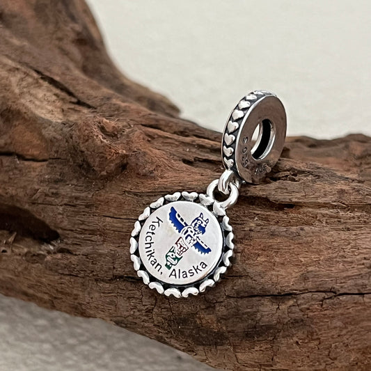 Alaska Ketchikan Exclusive Dangle Charm Pendant for Pandora Bracelet