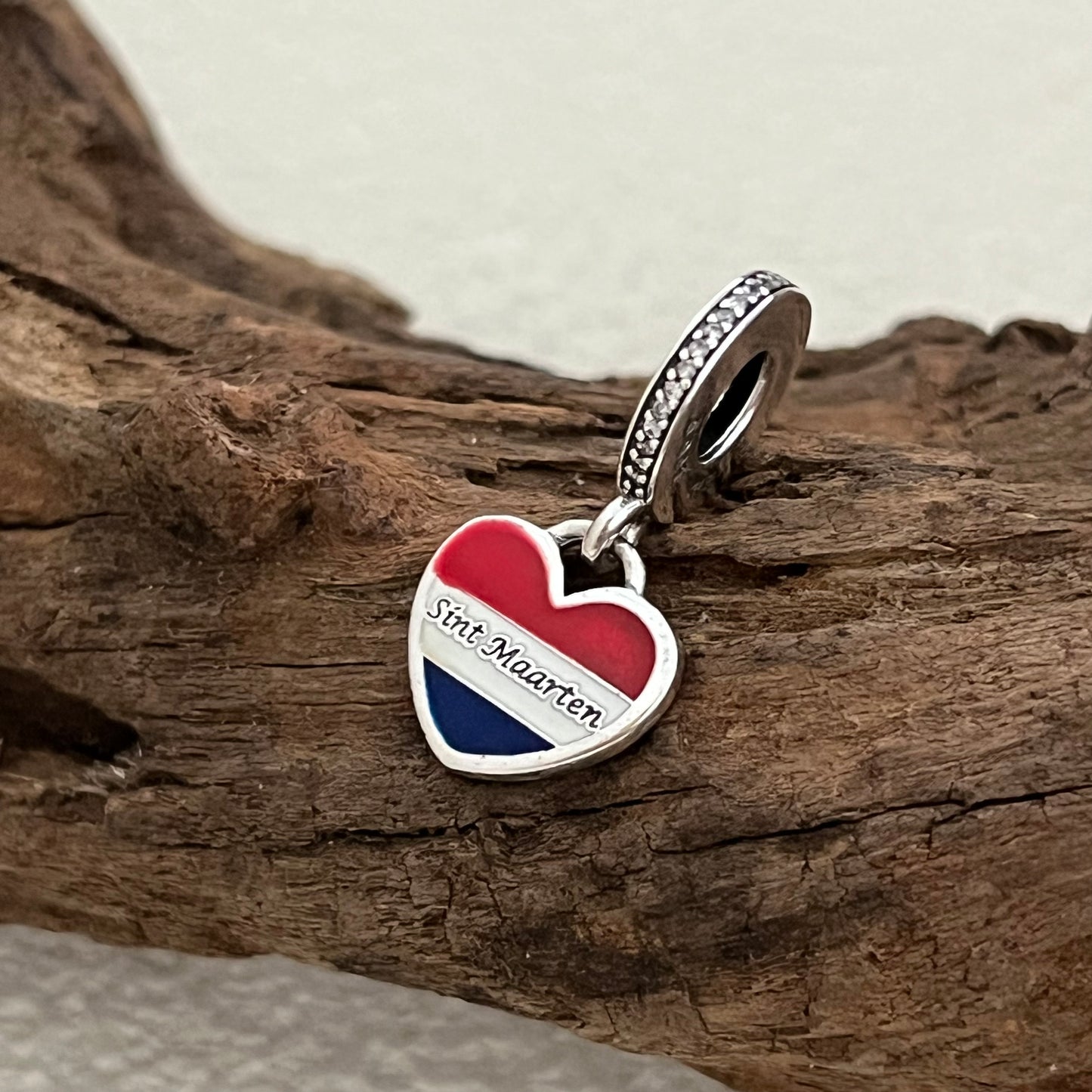 Sint Maarten Exclusive Dangle Charm Pendant for Pandora Bracelet