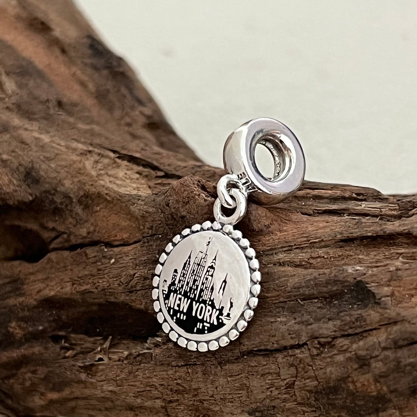 New York City Exclusive Dangle Charm Pendant for Pandora Bracelet