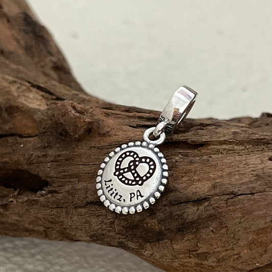 Lititz, Pennsylvania Exclusive Dangle Charm Pendant for Pandora Bracelet