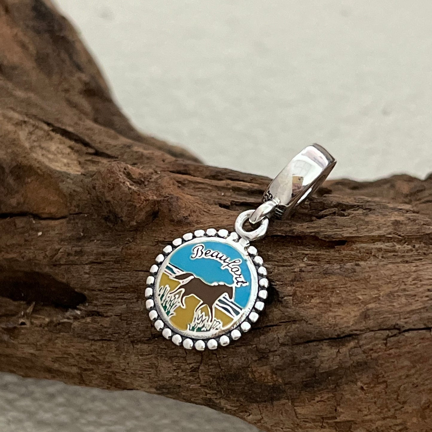 Beaufort South Carolina Exclusive Dangle Charm Pendant for Pandora Bracelet