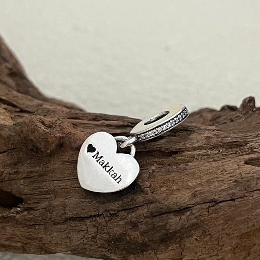 Love Makkah City Exclusive Dangle Charm Pendant for Pandora Bracelet