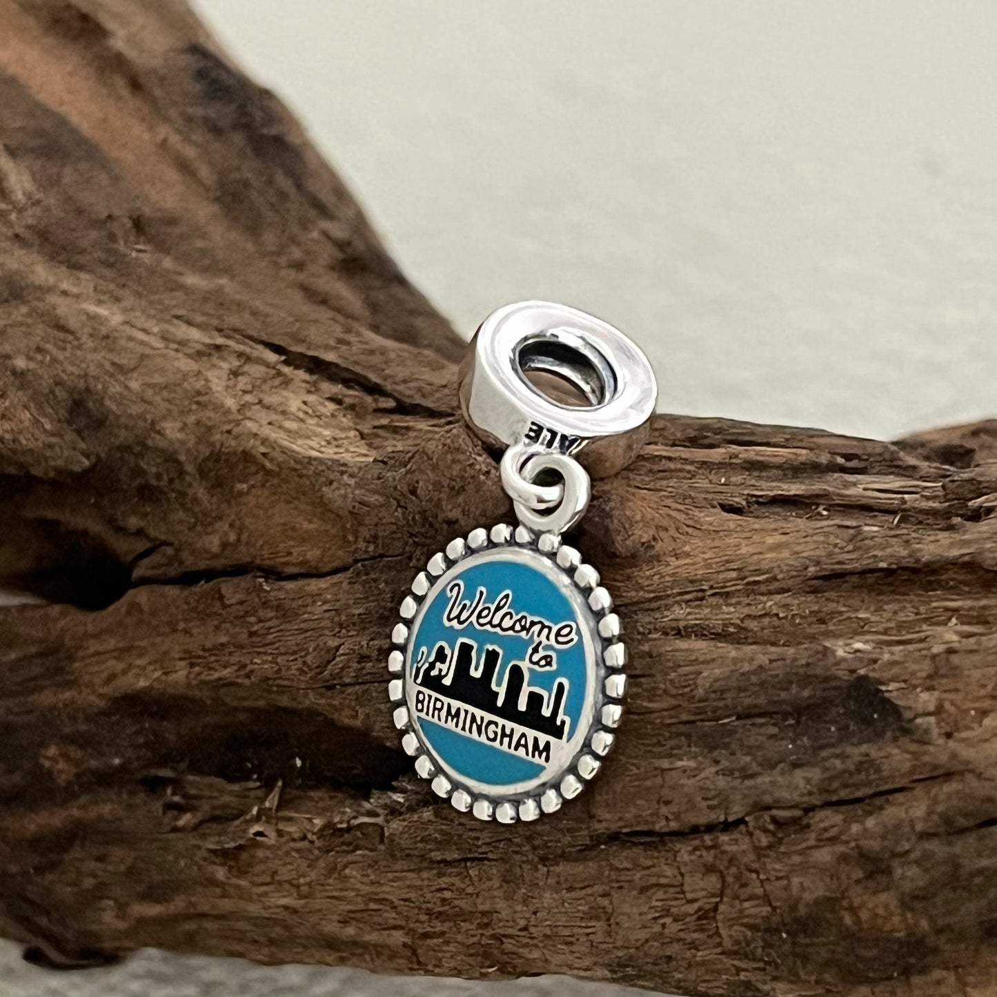 Welcome to Birmingham Exclusive Dangle Charm Pendant for Pandora Bracelet