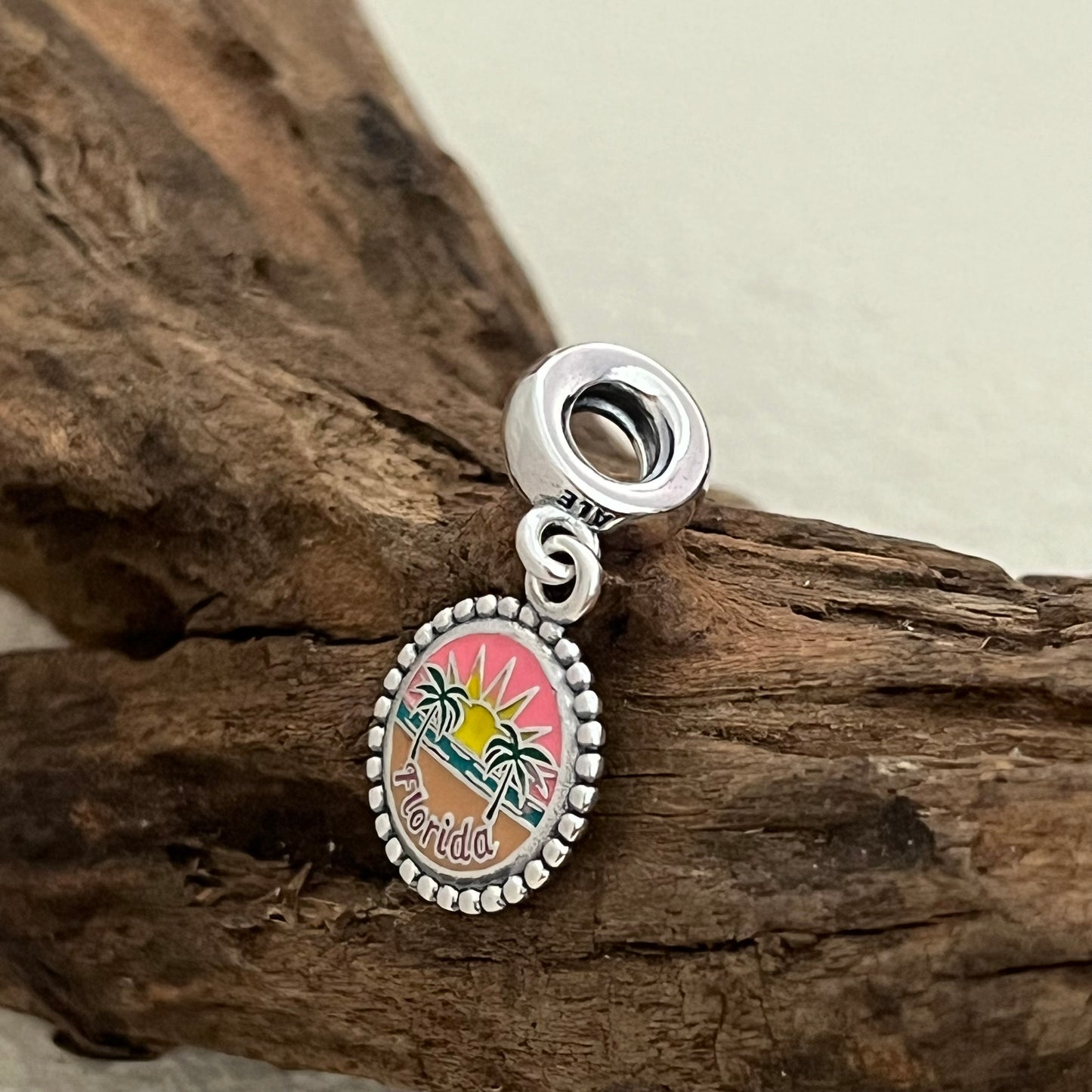 Florida Beach Exclusive Dangle Charm Pendant for Pandora Bracelet